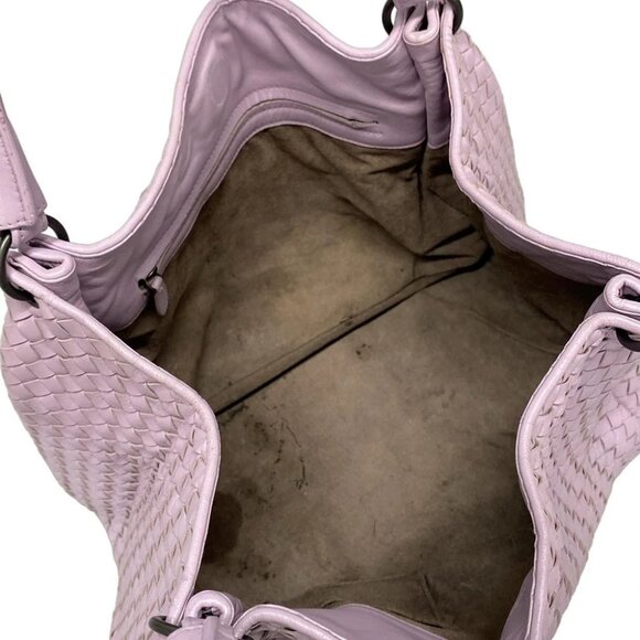 BOTTEGA VENETA Parachute Bag - Light Purple Leather B********* Tote Bag - Picture 8 of 16
